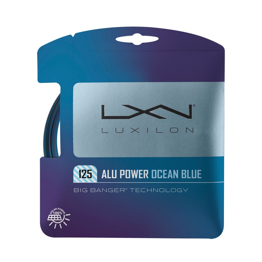 Tennissnaren Luxilon | Alu Power Ocean Blue Set Snaren 12,2M