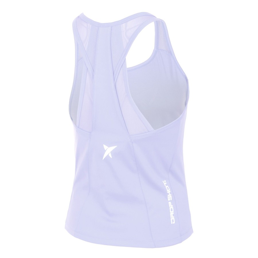 Tenniskleding Drop Shot | Caima Tanktop Dames Mauve