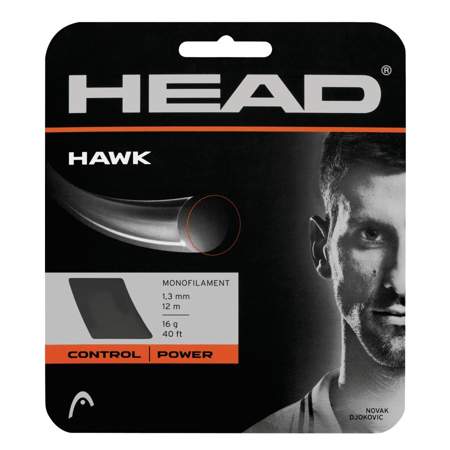 Tennissnaren HEAD | Hawk Set Snaren 12M Grijs