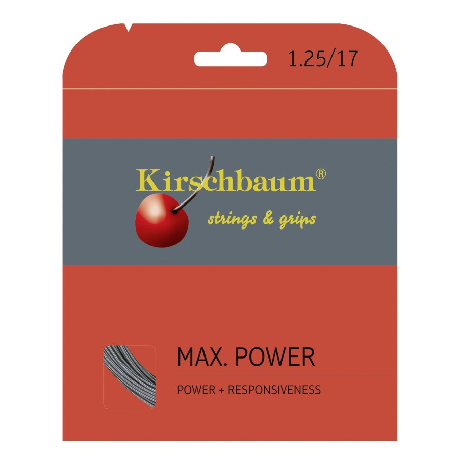 Tennissnaren Kirschbaum | Max Power Set Snaren 12M