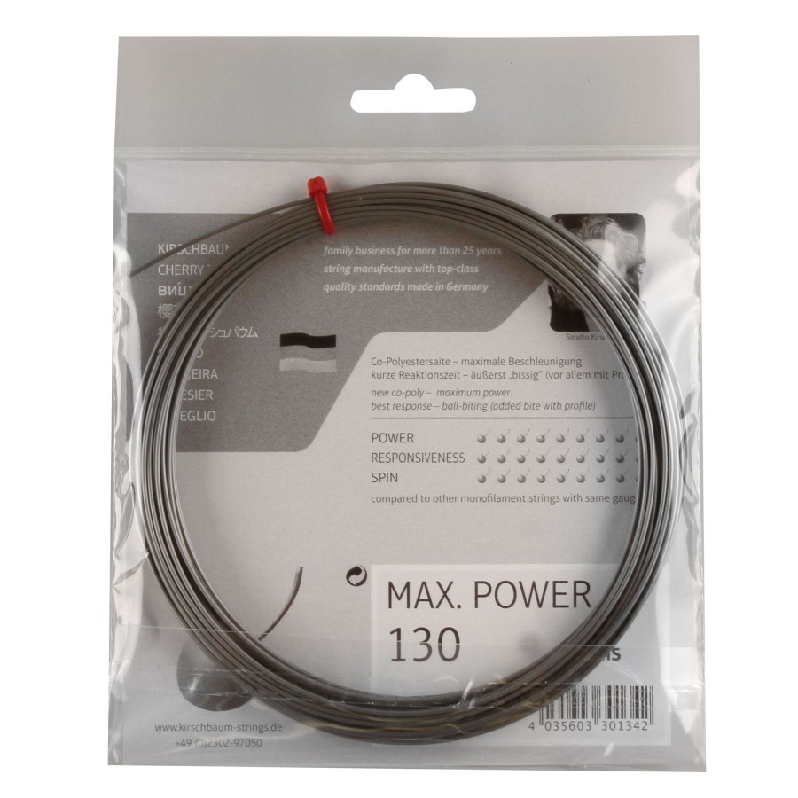 Tennissnaren Kirschbaum | Max Power Set Snaren 12M