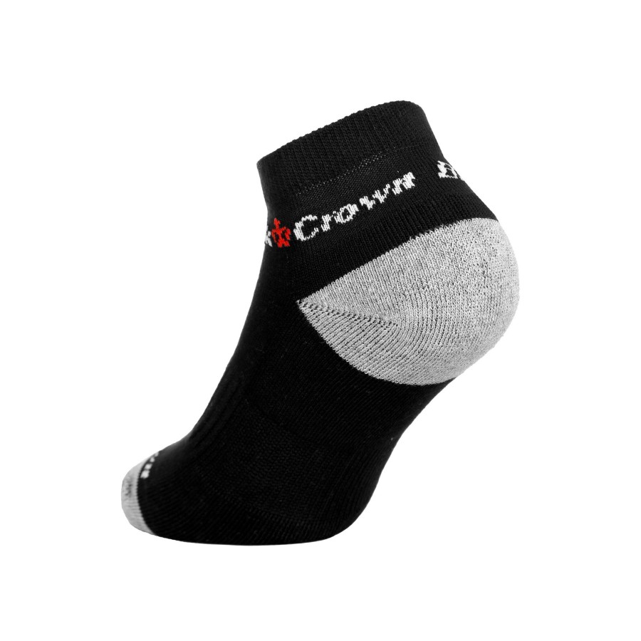 Tenniskleding Black Crown | Sportsokken Zwart, Grijs