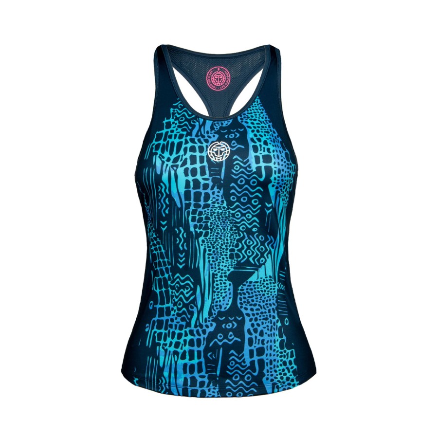 Tenniskleding BIDI BADU | Zwena Tech Tanktop Meisjes