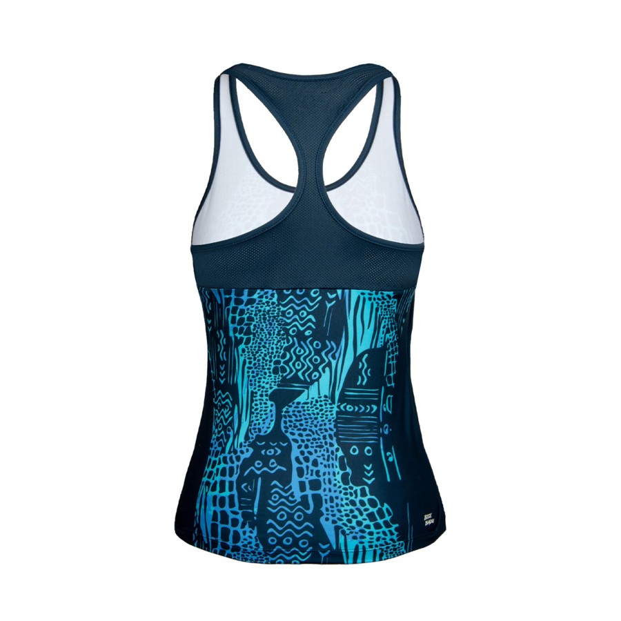 Tenniskleding BIDI BADU | Zwena Tech Tanktop Meisjes