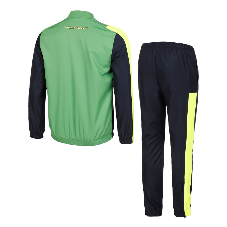Tenniskleding Lacoste | Trainingspak Heren Groen, Geel