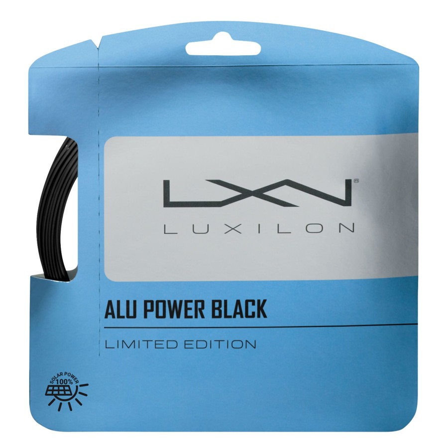 Tennissnaren Luxilon | Alu Power Black Ltd Set Snaren 12,2M