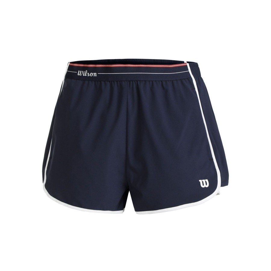 Tenniskleding Wilson | Heir Unlined Shorts Dames Donkerblauw