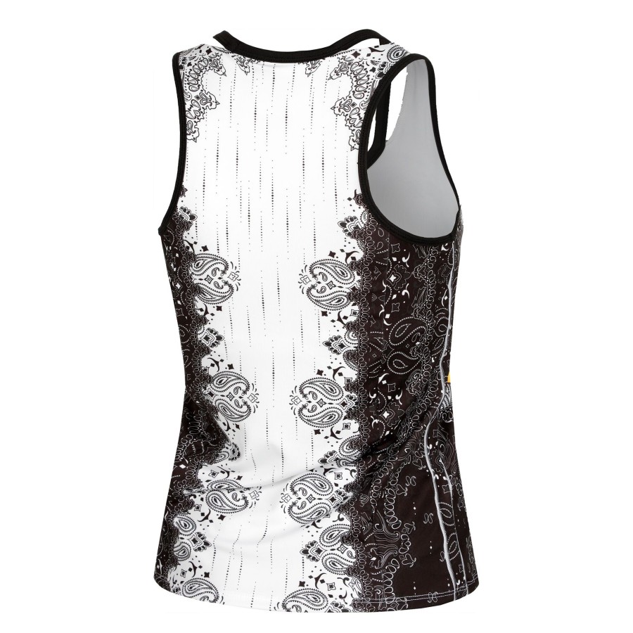 Tenniskleding Lucky in Love | Paisley In Love Tanktop Dames