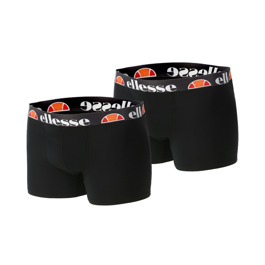 Tenniskleding Ellesse | Dralla Boxershort Verpakking 2 Stuks Heren Zwart, Wit