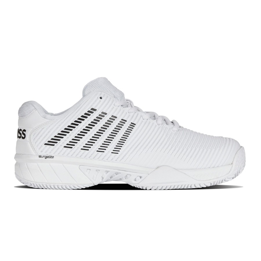 Tennisschoenen K-Swiss | Hypercourt Express 2 Gravelschoen Heren Wit, Zwart
