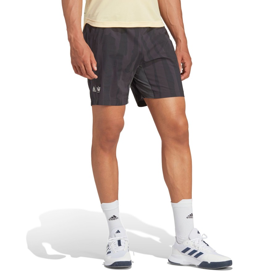 Tenniskleding adidas | Ny Printed Shorts Heren