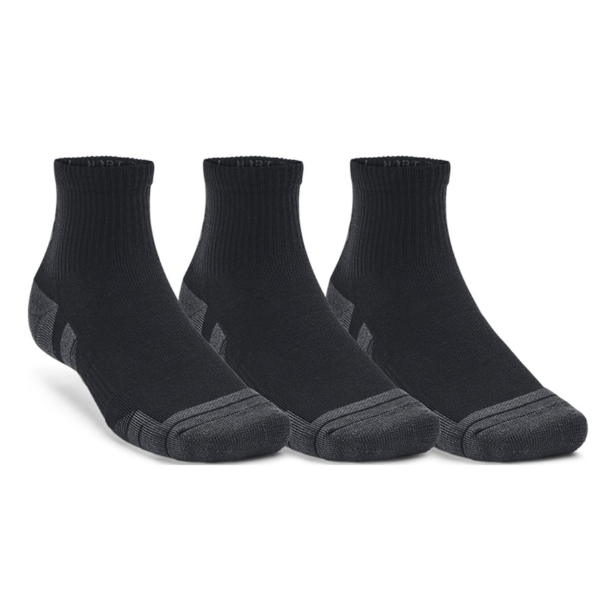 Tenniskleding Under Armour | Performance Tech Quarter Tennissokken Zwart