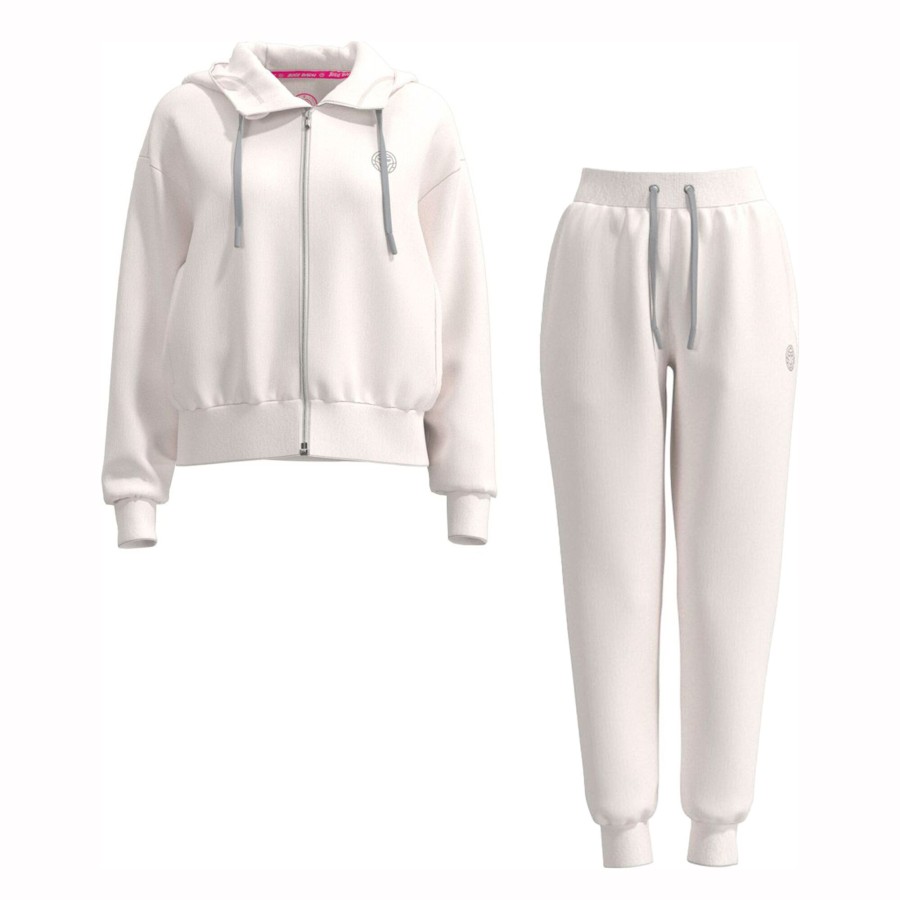 Tenniskleding BIDI BADU | Chill Trainingspak Dames Wit