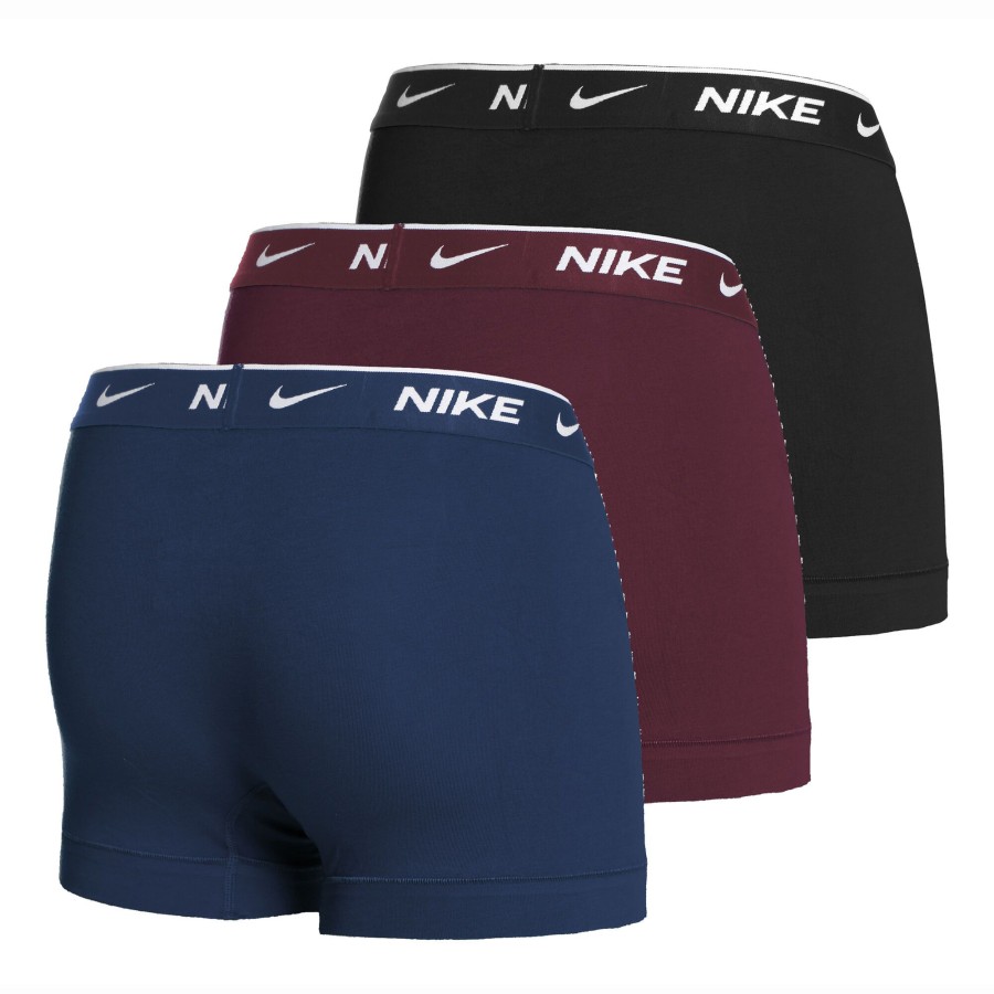Tenniskleding Nike | Everyday Stretch Trunk Boxershort Verpakking 3 Stuks Heren Veelkleurig