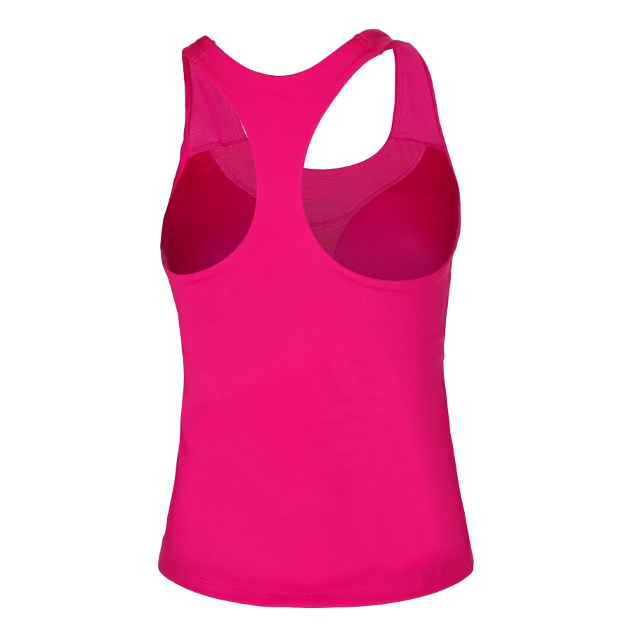 Tenniskleding Nike | Dri-Fit Swoosh Tanktop Dames Pink
