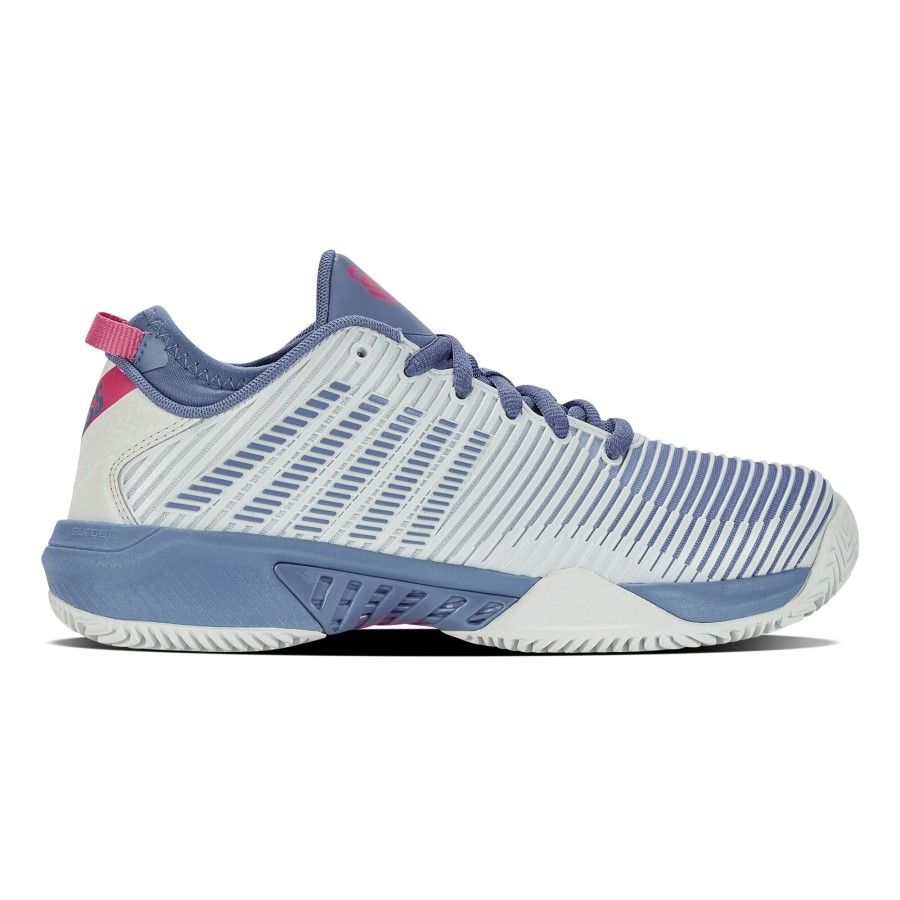 Tennisschoenen K-Swiss | Hypercourt Supreme Gravelschoen Dames Blaugrau, Mauve