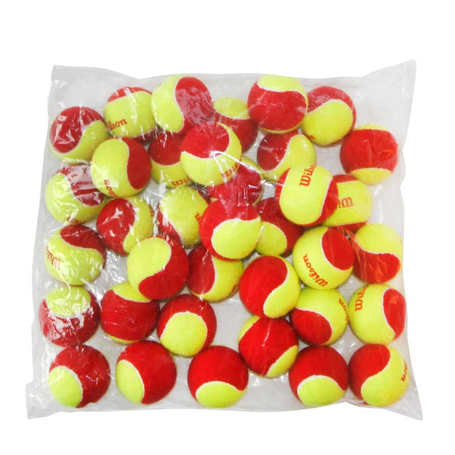 Tennisballen Wilson | Starter Red (Stage 3) Zak 36 Stuks