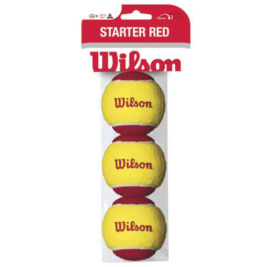 Tennisballen Wilson | Starter Red (Stage 3) Zak 36 Stuks