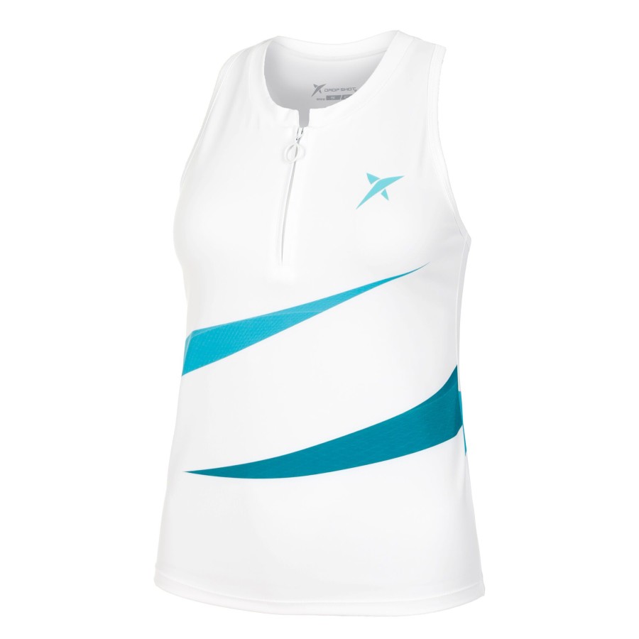 Tenniskleding Drop Shot | Sibi Tanktop Dames