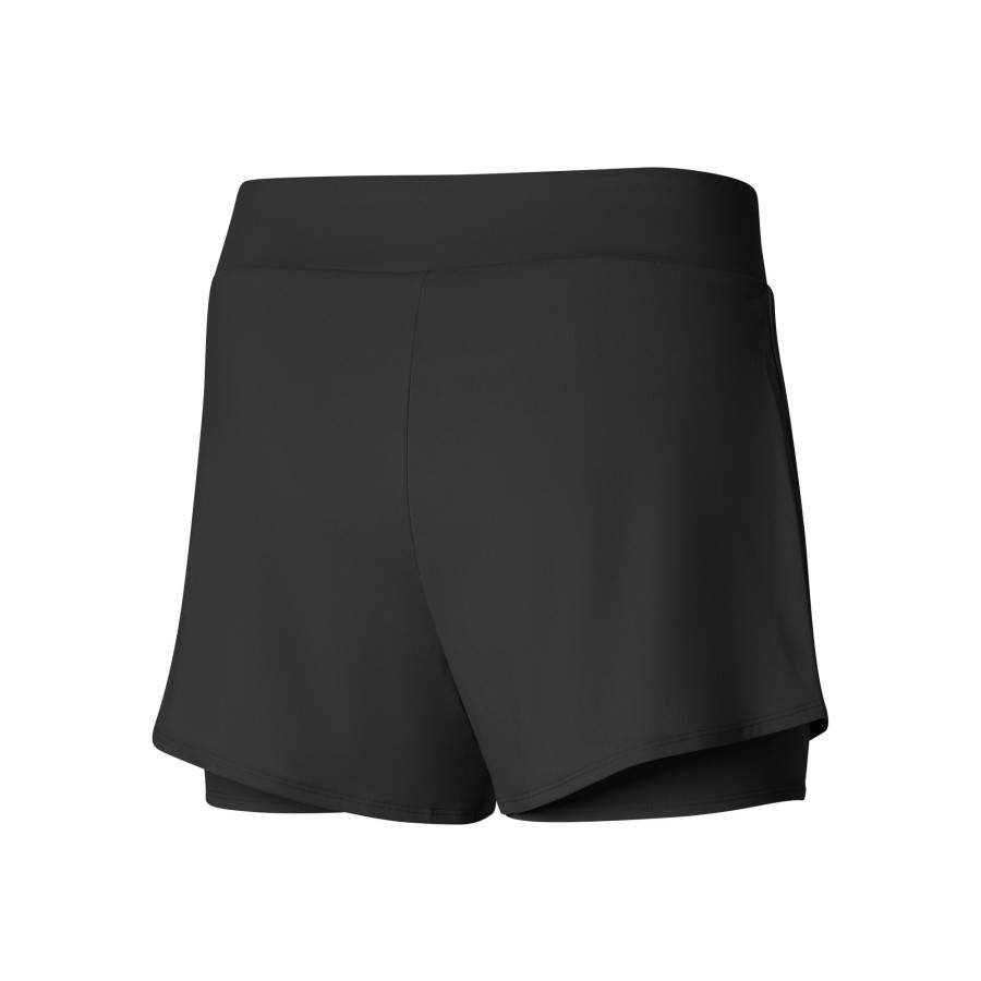 Tenniskleding Mizuno | Flex Shorts Dames Zwart