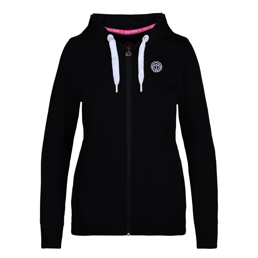 Tenniskleding BIDI BADU | Dalila Basic Trainingspak Dames Zwart, Wit