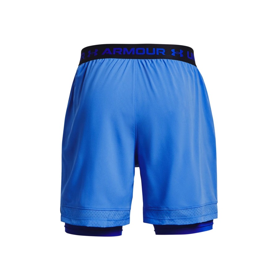 Tenniskleding Under Armour | Vanish Woven 2In4 Shorts Heren Blauw