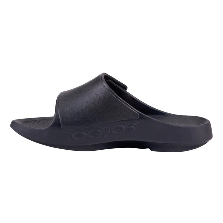 Tennisschoenen OOFOS | Ooahh Sport Flex Herstelschoenen Zwart_Mat