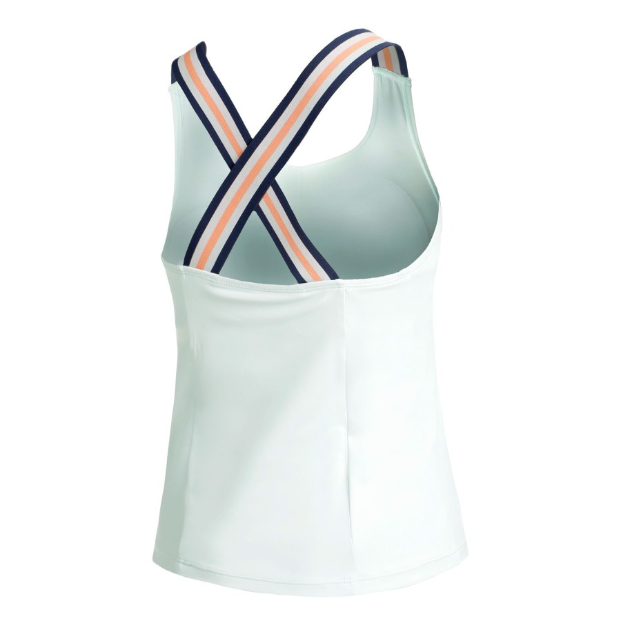 Tenniskleding Ellesse | Samprini Tanktop Dames Mint, Veelkleurig