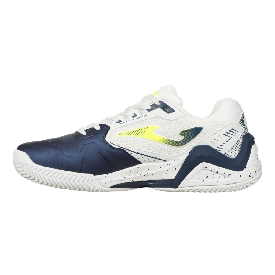 Tennisschoenen Joma | Set Gravelschoen Heren Wit, Donkerblauw