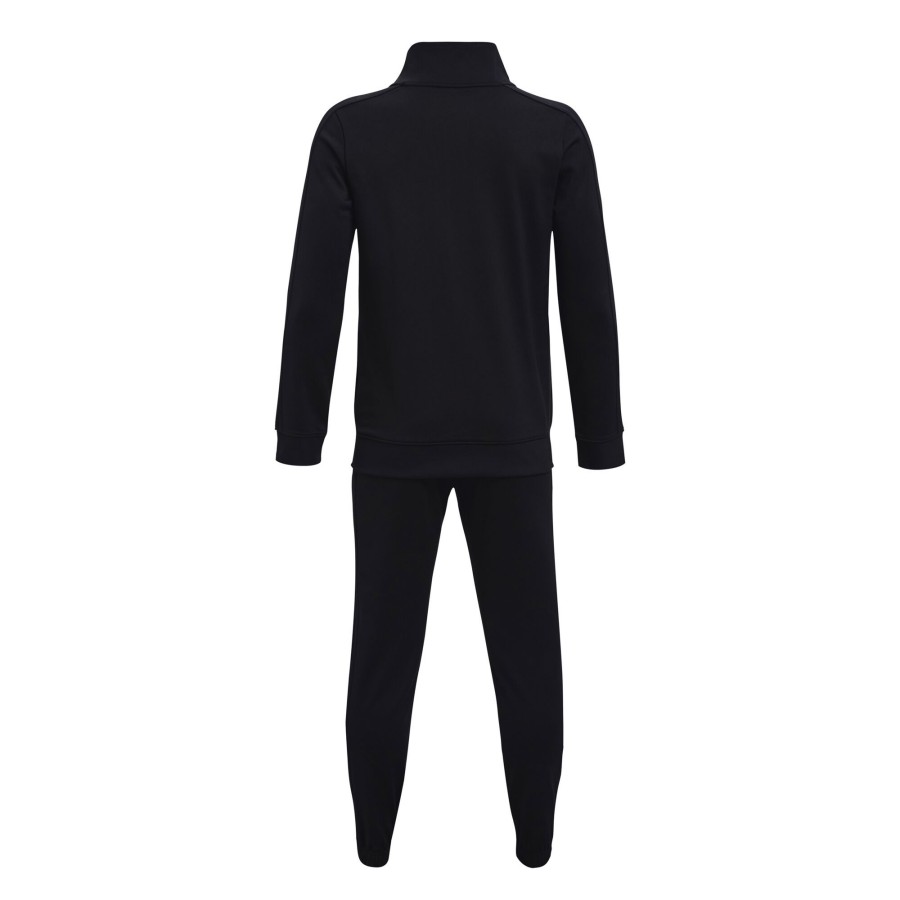 Tenniskleding Under Armour | Knit Trainingspak Jongens Zwart, Wit