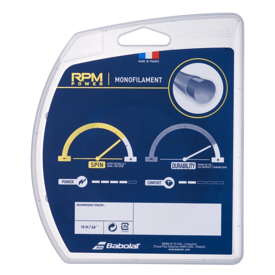 Tennissnaren Babolat | Rpm Power Set Snaren 12M Bruin
