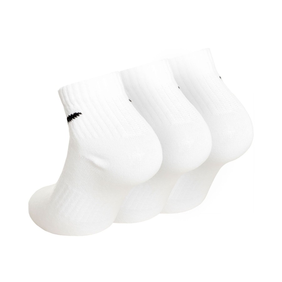 Tenniskleding Nike | Everyday Lightweight Tennissokken Verpakking 3 Stuks Wit, Zwart