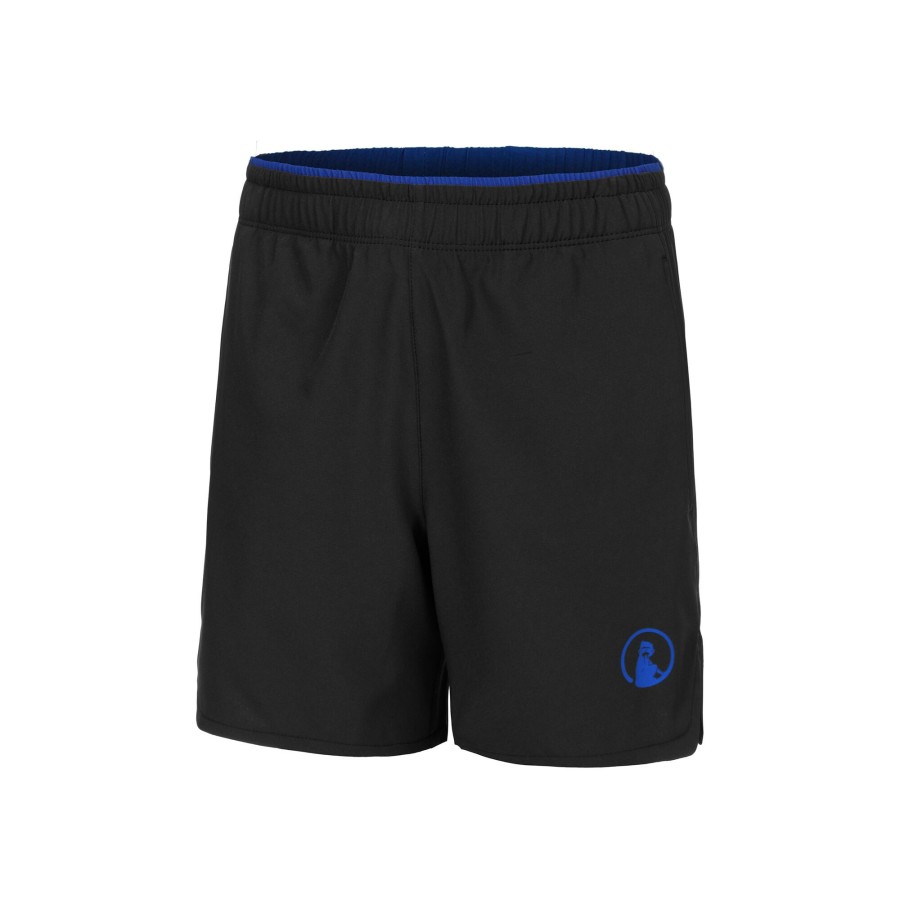 Tenniskleding Quiet Please | Smash Shorts Jongens Zwart