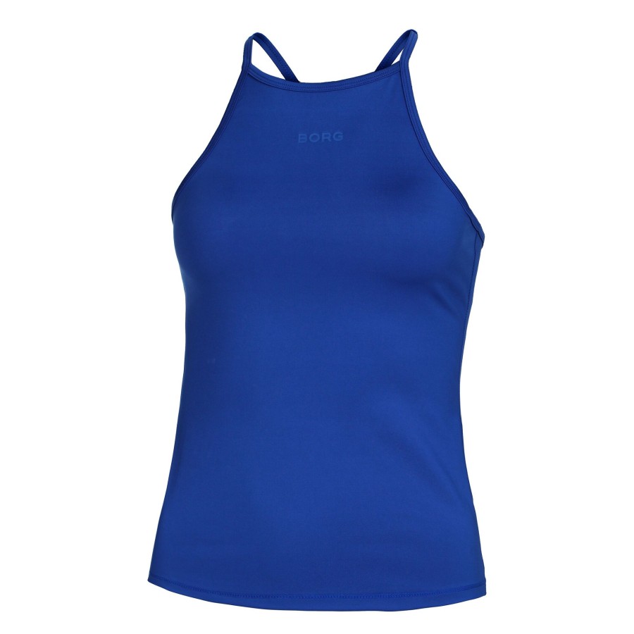 Tenniskleding Björn Borg | Borg Strap Tanktop Dames Blauw