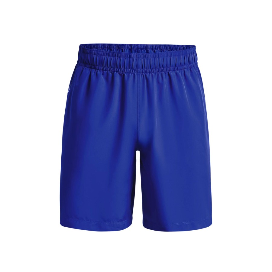 Tenniskleding Under Armour | Woven Graphic Shorts Heren Blauw