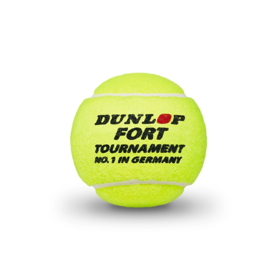 Tennisballen Dunlop | Fort Tournament 6X Verpakking 4 Stuks