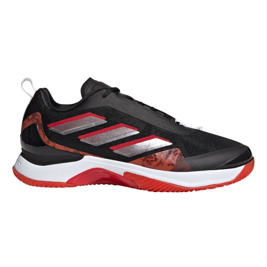 Tennisschoenen adidas | Avacourt Gravelschoen Dames Zwart, Oranje