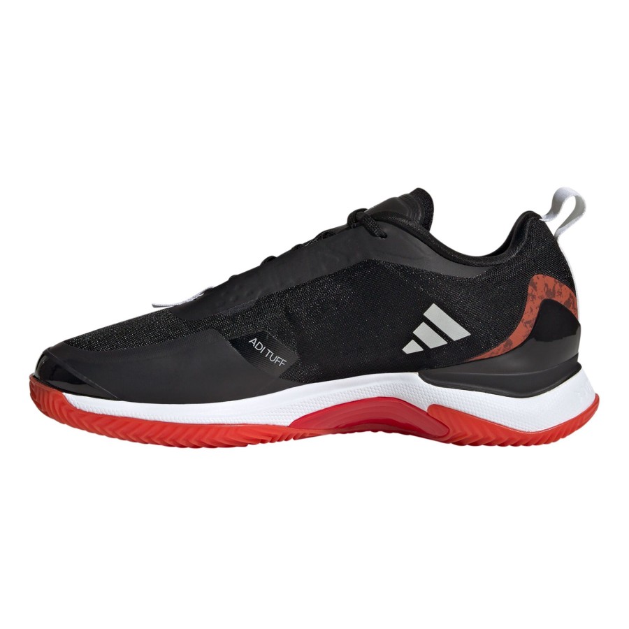Tennisschoenen adidas | Avacourt Gravelschoen Dames Zwart, Oranje