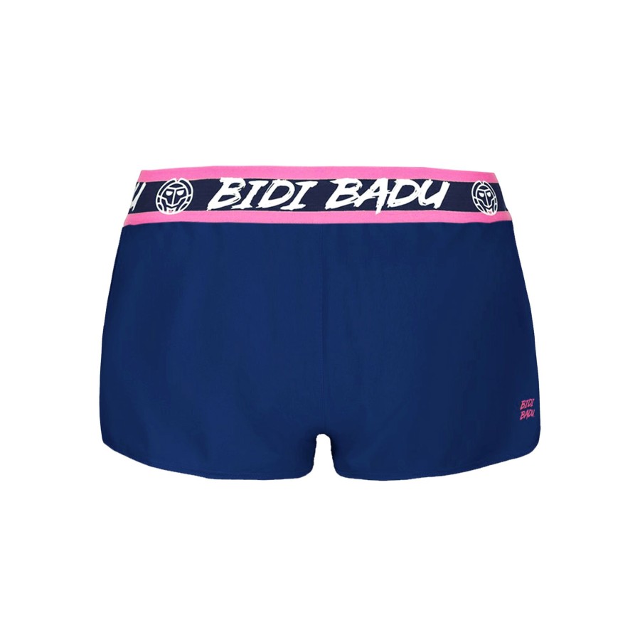 Tenniskleding BIDI BADU | Cara Tech 2In1 Shorts Meisjes Blauw, Pink