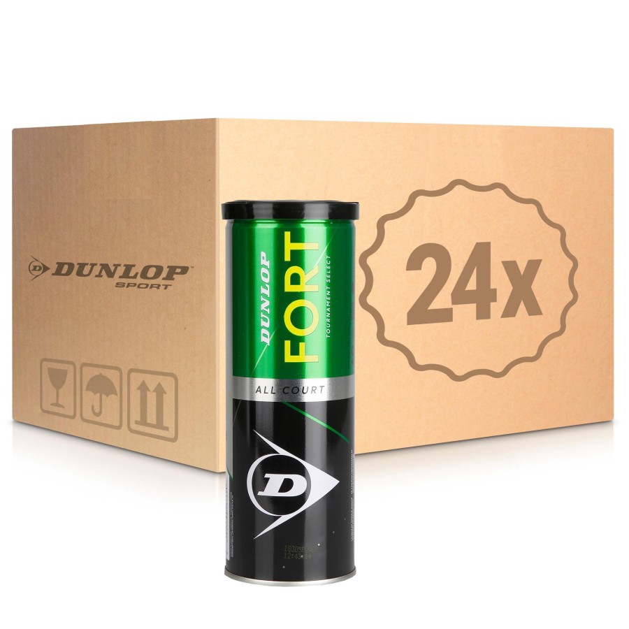 Tennisballen Dunlop | Fort All Court 24X Verpakking 3 Stuks In Een Doos