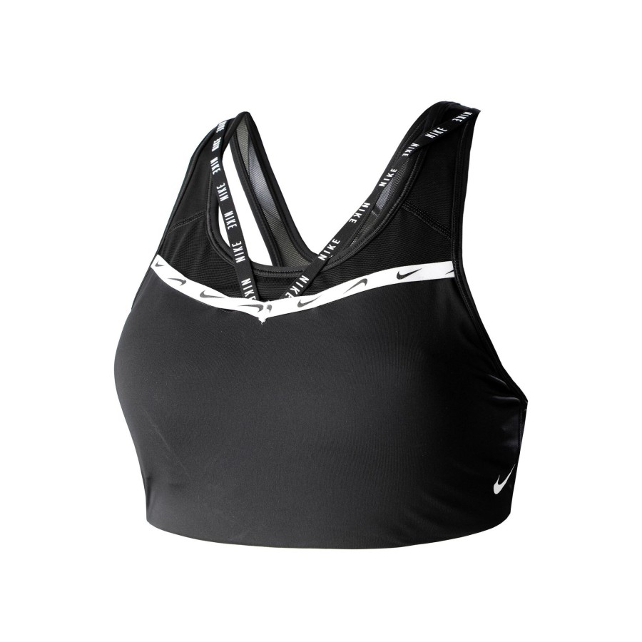 Tenniskleding Nike | Dri-Fit Swoosh Strappy Logo Sport-Bh Dames