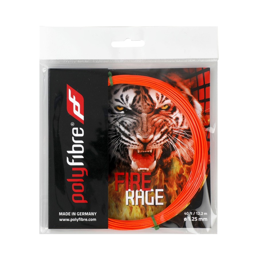 Tennissnaren Polyfibre | Fire Rage Set Snaren 12,2M