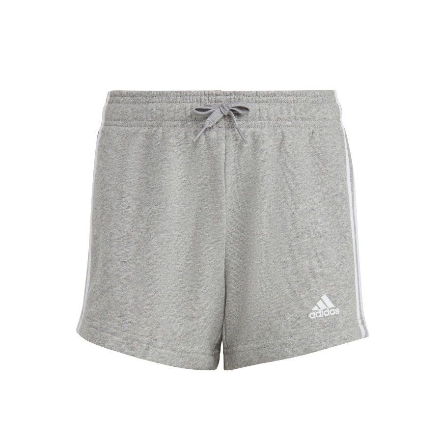 Tenniskleding adidas | 3 Stripes Shorts Meisjes Grijs