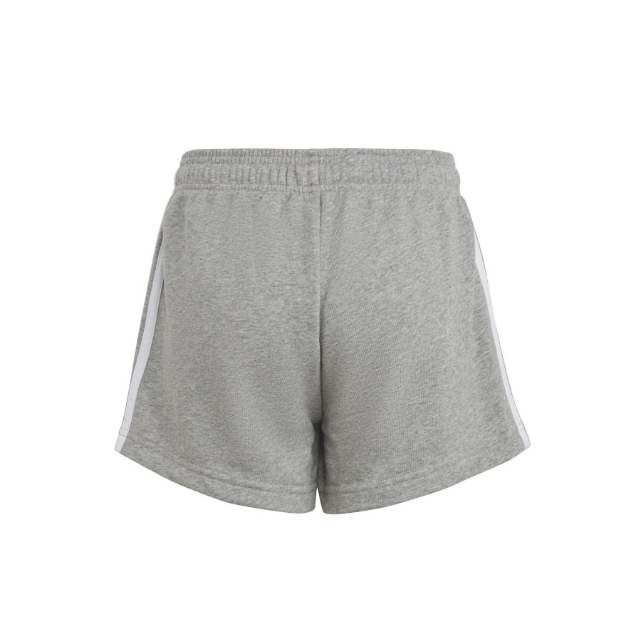 Tenniskleding adidas | 3 Stripes Shorts Meisjes Grijs