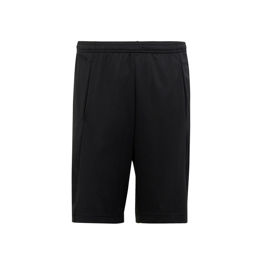Tenniskleding adidas | Essentials Train Aeroready Logo Regular-Fit Shorts Jongens Zwart
